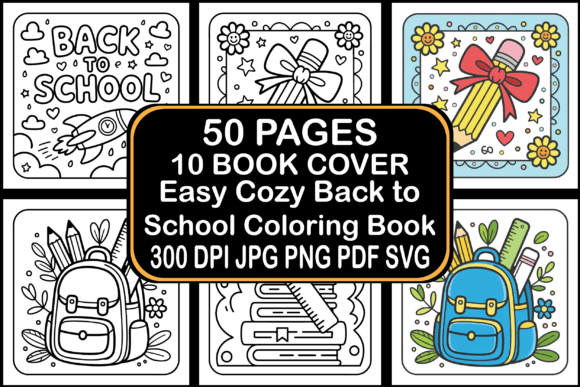 Easy Cozy Back to School Coloring Book: A Strategic Review for Creators and Hobbyists