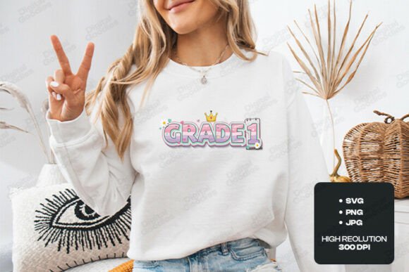 Grade 1 Crown Back to School SVG: A Guide to Celebrating the First Milestone