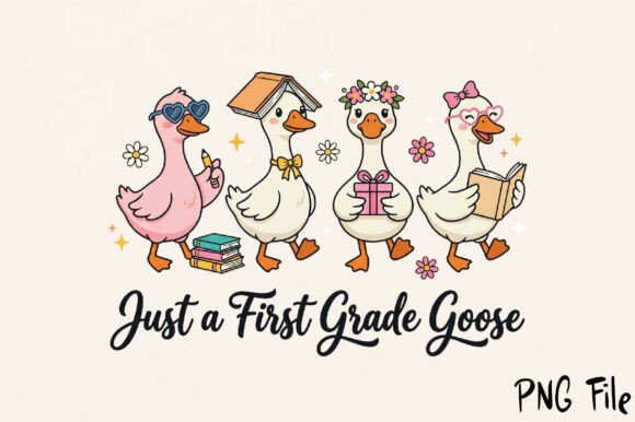 Just a First Grade Goose, Back to School: A Creative Companion for Your Fall Projects