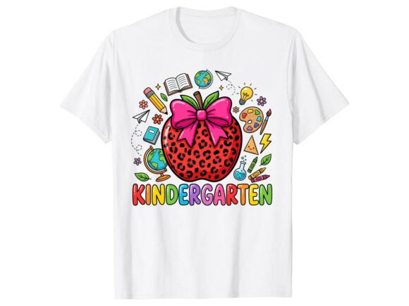 Kindergarten Apple Back to School: The Perfect Design for Celebrating First Day Excitement