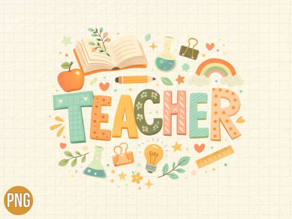 Understanding the Retro Cute Teacher Back to School PNG for Creative Projects