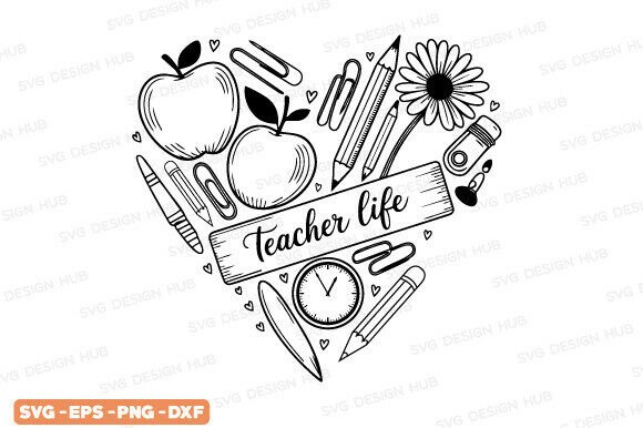 Unleash Your Creativity with the Ultimate Teacher Life SVG Collection