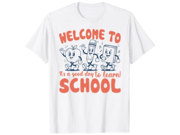 Welcome School Back to School T-Shirt: A Vibrant Start to the Academic Year